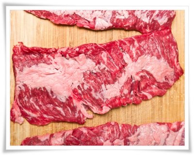 Bio-Galloway Skirt Steak / Kronfleisch ca.300g